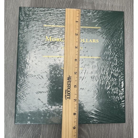 Morgan Dollars Coin Album 1878-1891 Archival Quality USA 3-Ring Binder Sealed - Picture 7 of 8